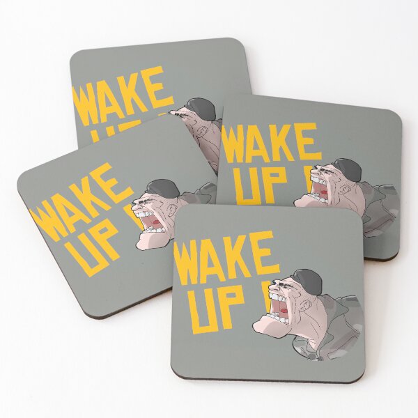 Aperçu de l'œuvre WAKE UP ! créée et vendue par Lecartooniste.