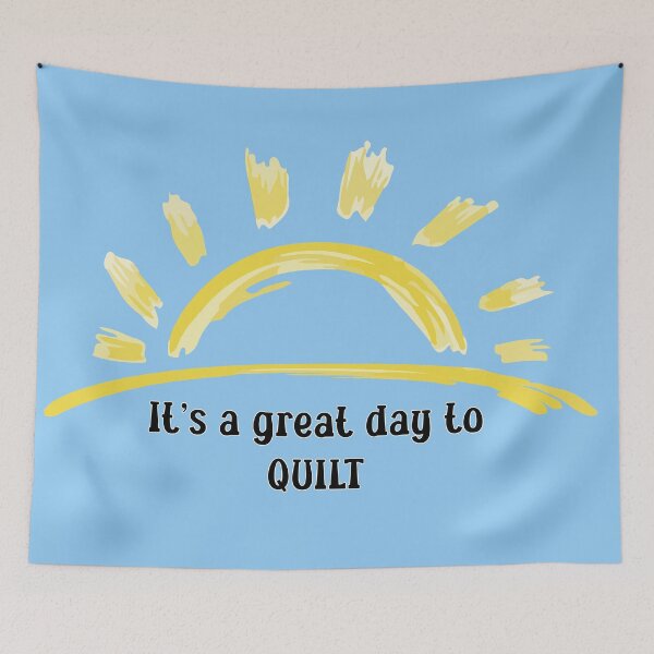 Item preview, It's a great day to quilt seamstress tailor fashion designer dressmaker crochet gift designed and sold by MetalicBabe.