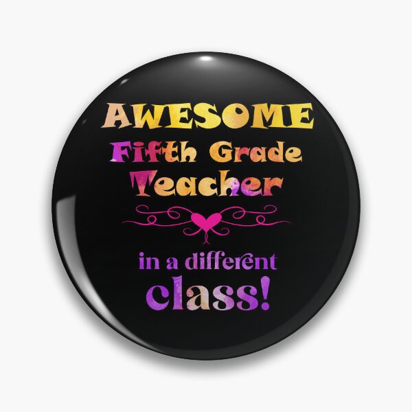 Item preview, AWESOME Fifth Grade Teacher in a different class designed and sold by captainpeter.