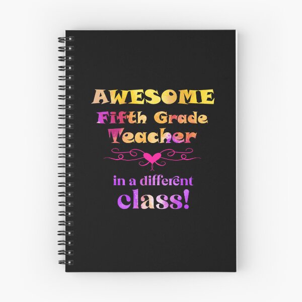 Item preview, AWESOME Fifth Grade Teacher in a different class designed and sold by captainpeter.