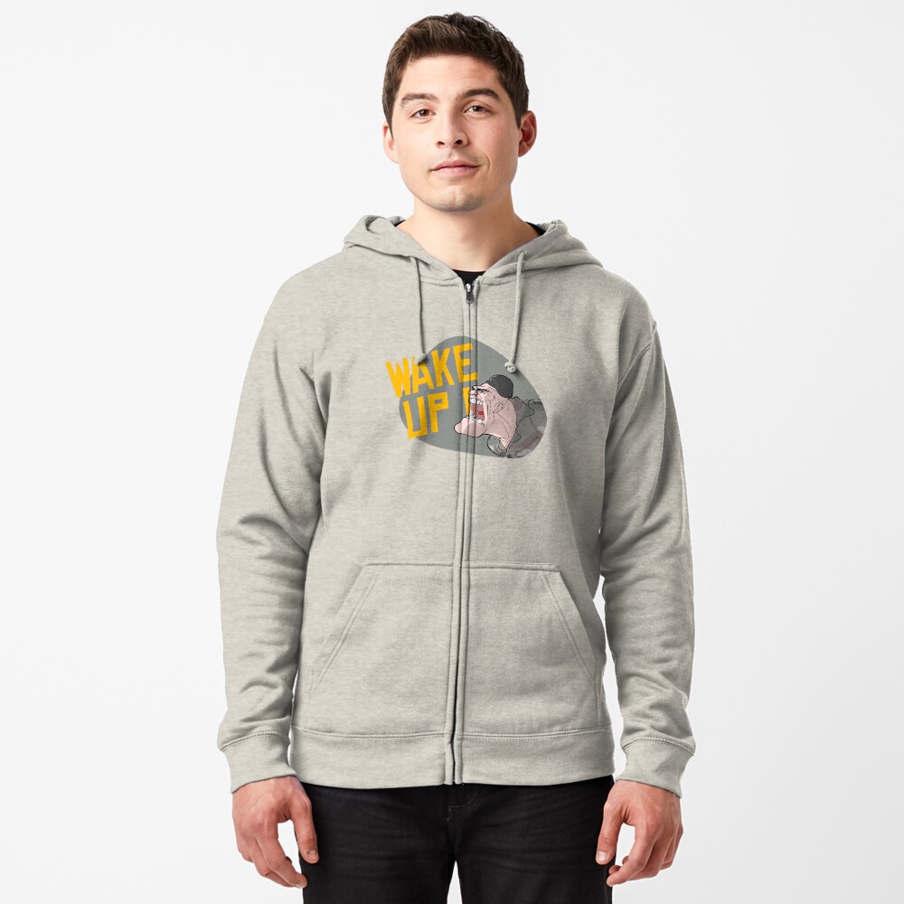 Aperçu de l'œuvre Veste zippée à capuche créée et vendue par Lecartooniste.