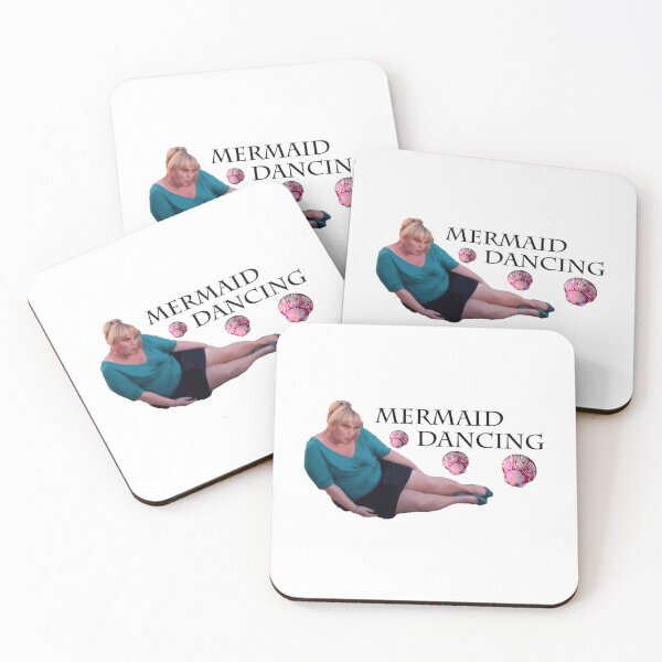 Item preview, Mermaid Dancing - Fat Amy Fitted  designed and sold by StacyJoDesigns.