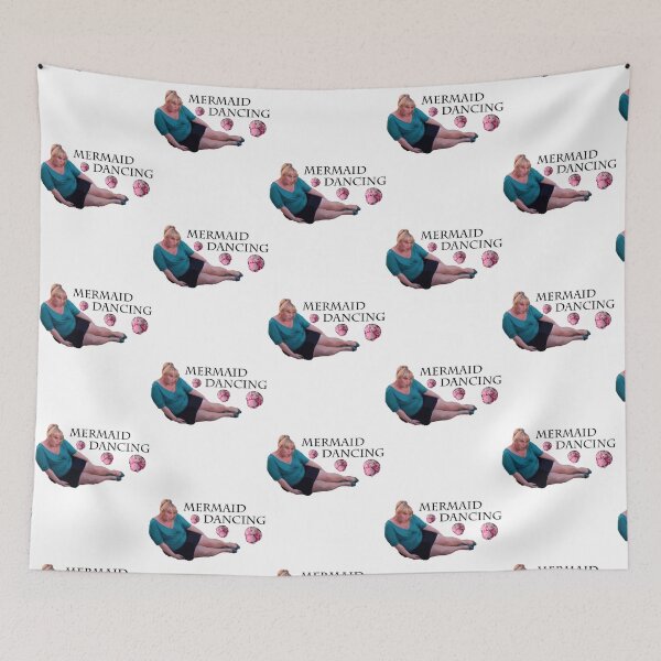 Item preview, Mermaid Dancing - Fat Amy Fitted  designed and sold by StacyJoDesigns.