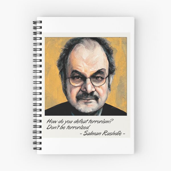 Item preview, Salman Rushdie quote designed and sold by XanaduTheater.