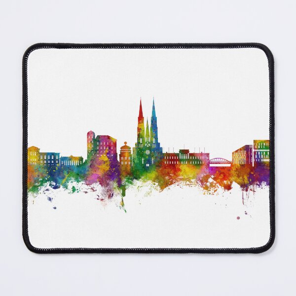 Item preview, Uppsala Sweden Skyline designed and sold by ArtPrints.