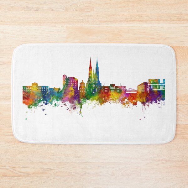 Item preview, Uppsala Sweden Skyline designed and sold by ArtPrints.