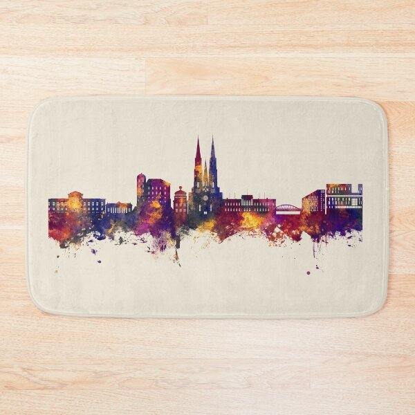 Item preview, Uppsala Sweden Skyline designed and sold by ArtPrints.