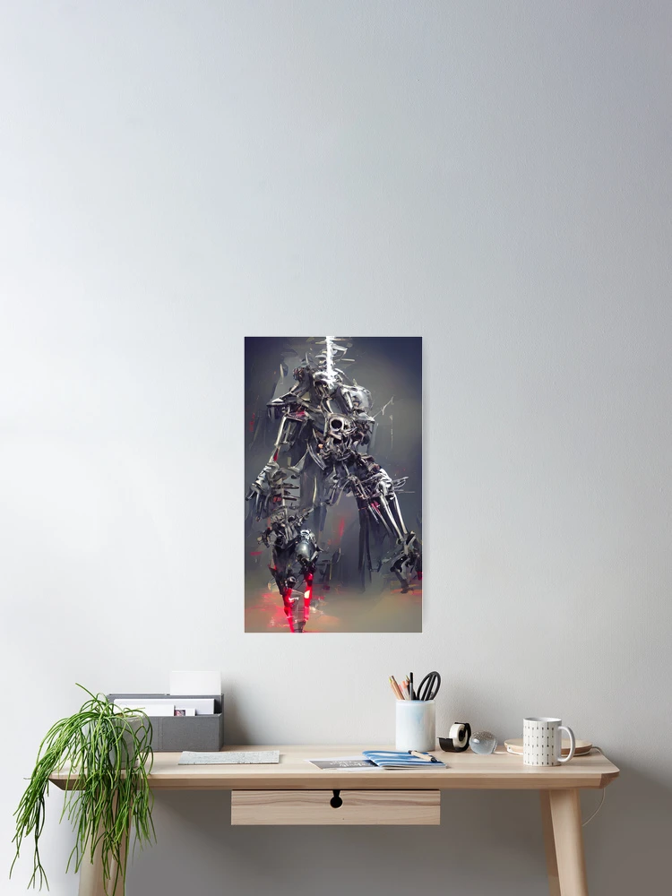 Thumbnail 2 of 3, Poster, Malfunctioning Mecha designed and sold by RockingPandS.