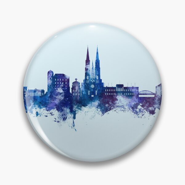 Item preview, Uppsala Sweden Skyline designed and sold by ArtPrints.