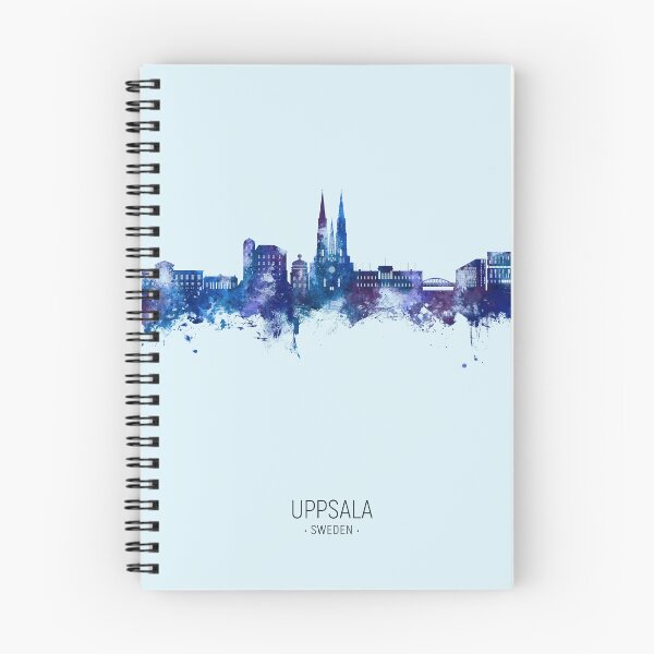 Item preview, Uppsala Sweden Skyline designed and sold by ArtPrints.