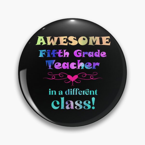 Item preview, AWESOME Fifth Grade Teacher in a different class designed and sold by captainpeter.