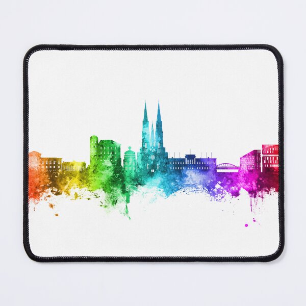 Item preview, Uppsala Sweden Skyline designed and sold by ArtPrints.