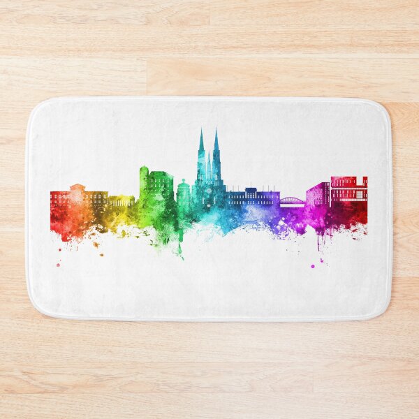 Item preview, Uppsala Sweden Skyline designed and sold by ArtPrints.