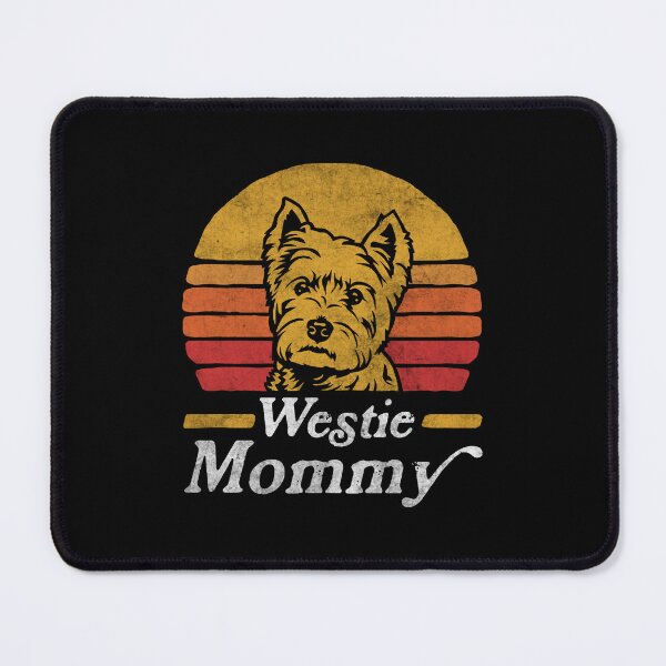 Item preview, Retro Vintage West Highland White Terrier Mommy designed and sold by More Cute Dogs.