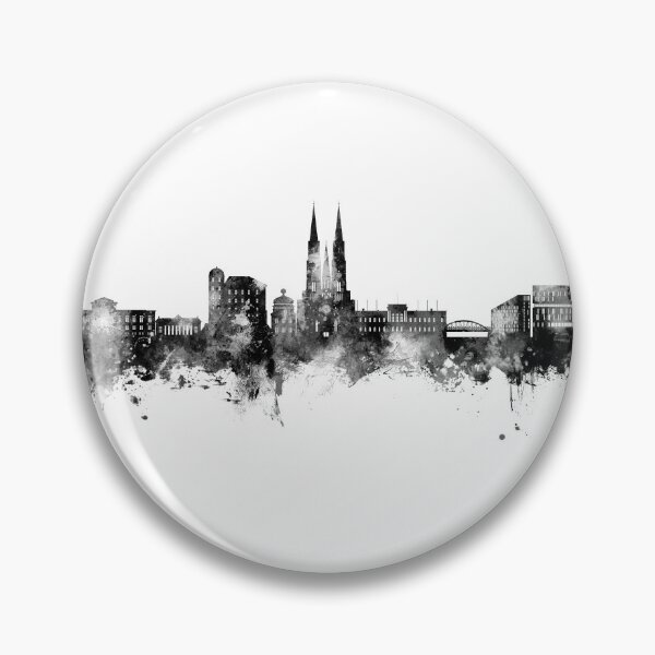 Item preview, Uppsala Sweden Skyline designed and sold by ArtPrints.
