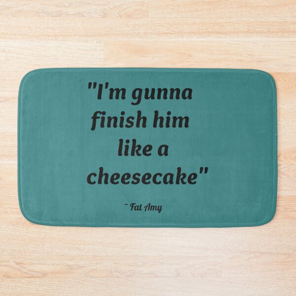 Item preview, Finish Him Like A Cheesecake   designed and sold by StacyJoDesigns.