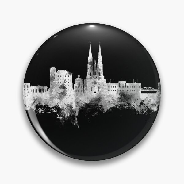 Item preview, Uppsala Sweden Skyline designed and sold by ArtPrints.