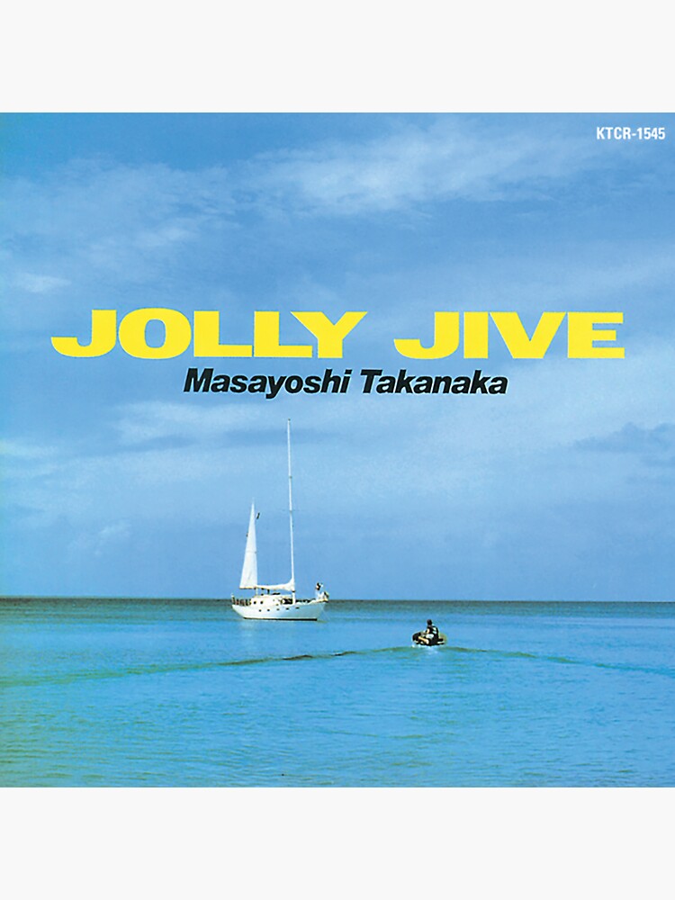 Pegatina for Sale con la obra «Masayoshi Takanaka - Jolly Jive