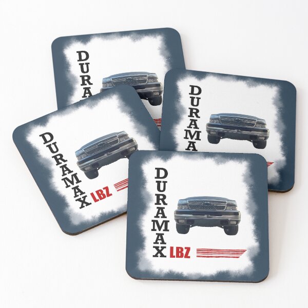Item preview, Duramax LBZ Chevy Truck black red burnout edge designed and sold by WildCanyon.