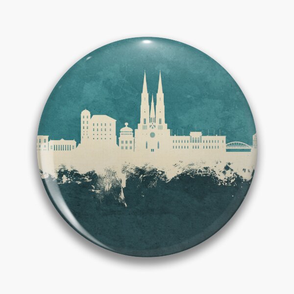 Item preview, Uppsala Sweden Skyline designed and sold by ArtPrints.