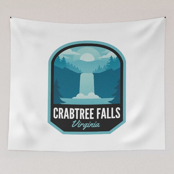 Item preview, Crabtree Falls Virginia designed and sold by StateParkLove.