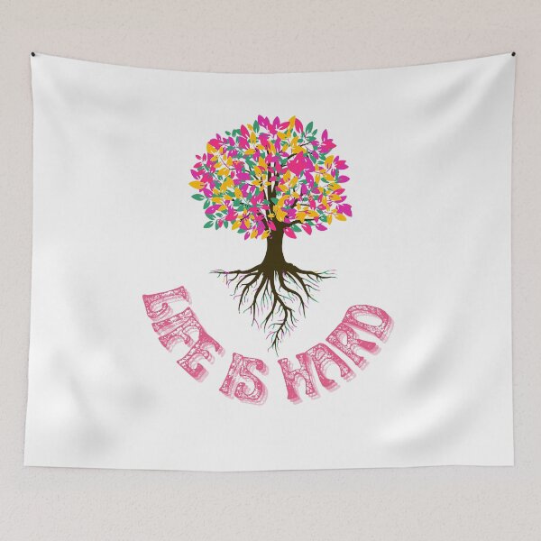 Item preview, LIFE IS HARD designed and sold by RAJSHIVA.