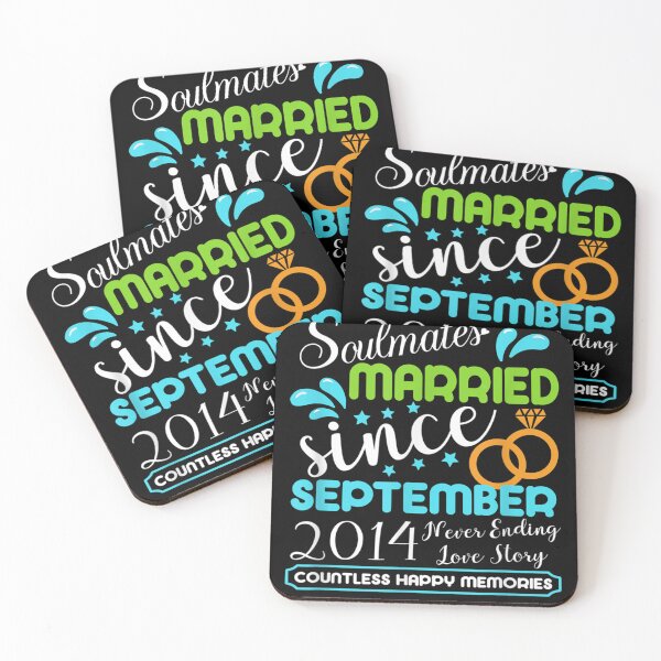 Item preview, Married Since September 2014 8th Wedding Anniversary  designed and sold by u8ritaae.