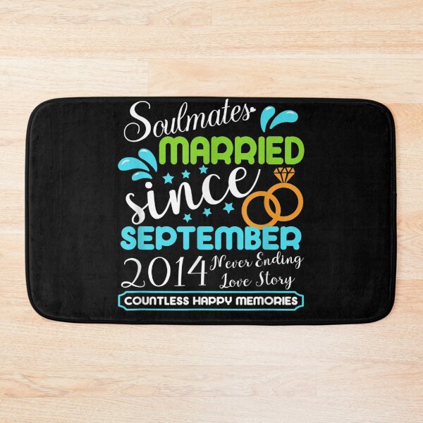 Item preview, Married Since September 2014 8th Wedding Anniversary designed and sold by u8ritaae.