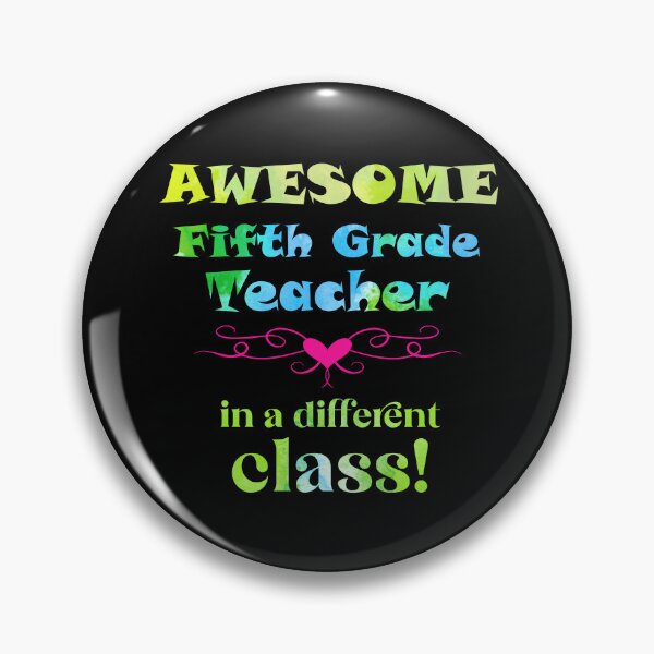Item preview, AWESOME Fifth Grade Teacher in a different class designed and sold by captainpeter.