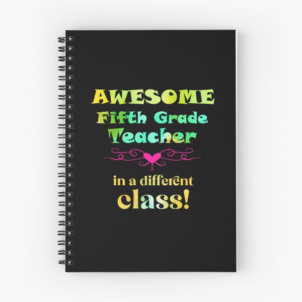 Item preview, AWESOME Fifth Grade Teacher in a different class designed and sold by captainpeter.