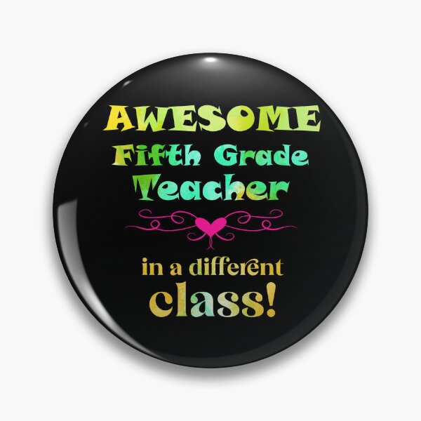 Item preview, AWESOME Fifth Grade Teacher in a different class designed and sold by captainpeter.