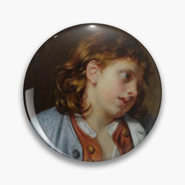 Item preview, Head Of A Young Boy by Jean-Baptiste Greuze Remastered Xzendor7 Classical Art Old Masters Reproductions designed and sold by Xzendor7 Digital Art Creations.