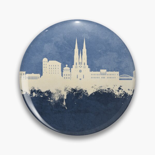 Item preview, Uppsala Sweden Skyline designed and sold by ArtPrints.