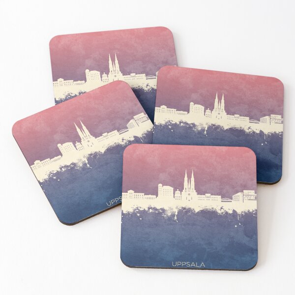 Item preview, Uppsala Sweden Skyline designed and sold by ArtPrints.