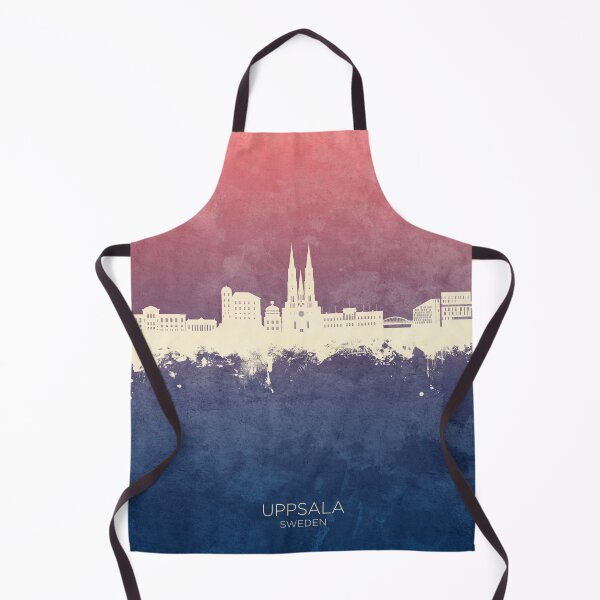 Item preview, Uppsala Sweden Skyline designed and sold by ArtPrints.