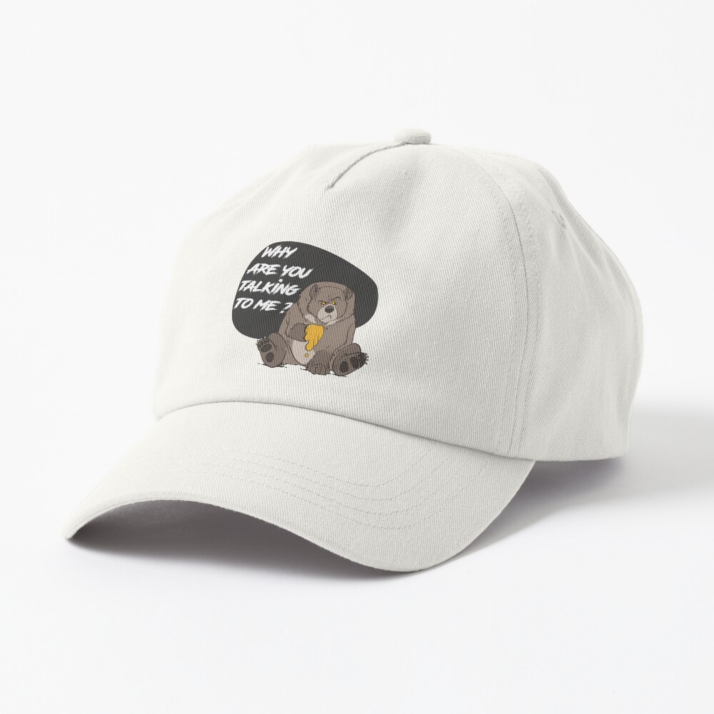 Aperçu de l'œuvre Casquette Dad Hat créée et vendue par Lecartooniste.