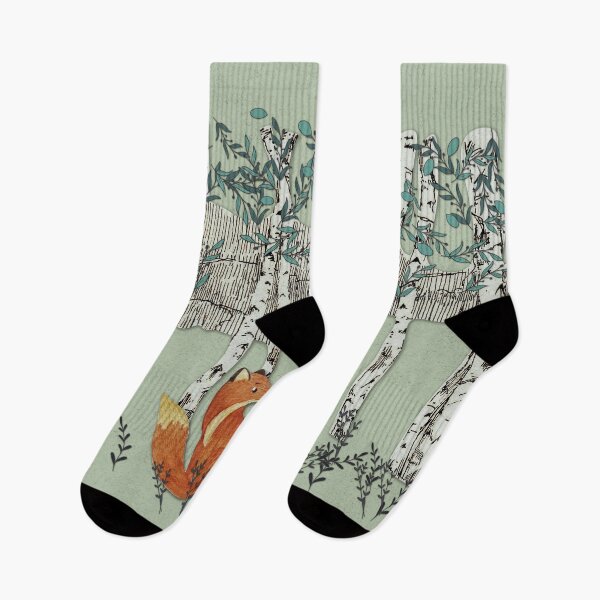 Item preview, Fox in a Birch Grove designed and sold by Pavnud.