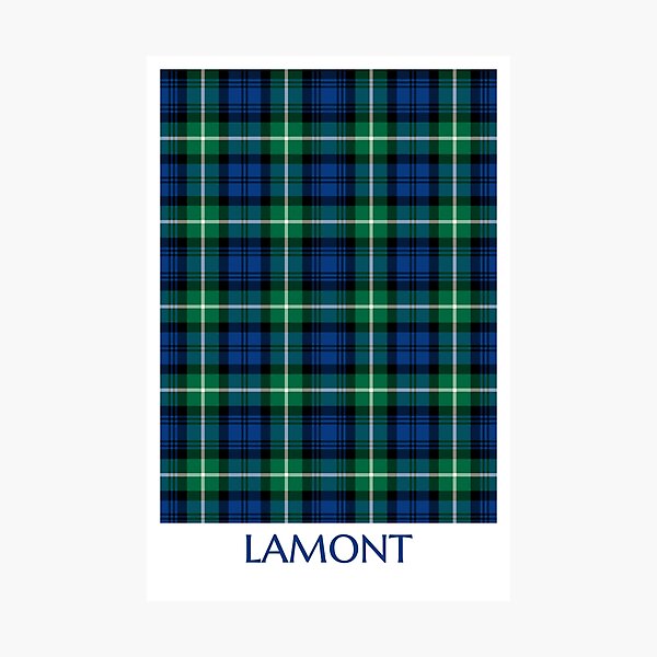 Item preview, Clan Lamont Tartan designed and sold by plaidwerx.