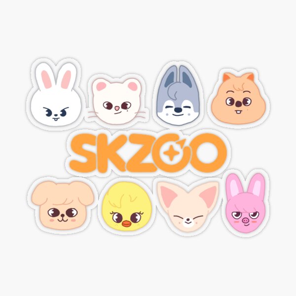 Stray Kids Stickers Skzoo, Stationery Sticker Toy