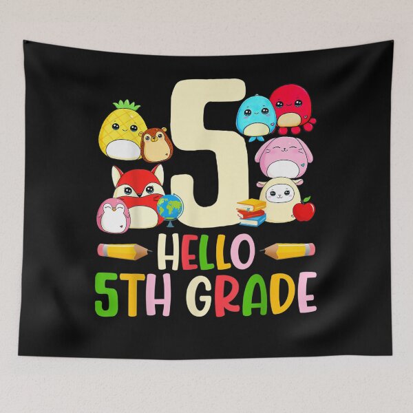 Item preview, Hello 5th Grade Teachers Kids 5th Grade Squad Back To School  designed and sold by u8ritaae.