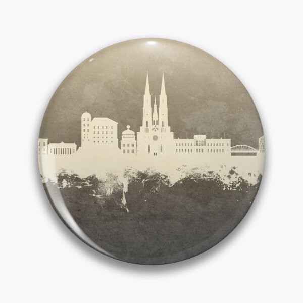 Item preview, Uppsala Sweden Skyline designed and sold by ArtPrints.