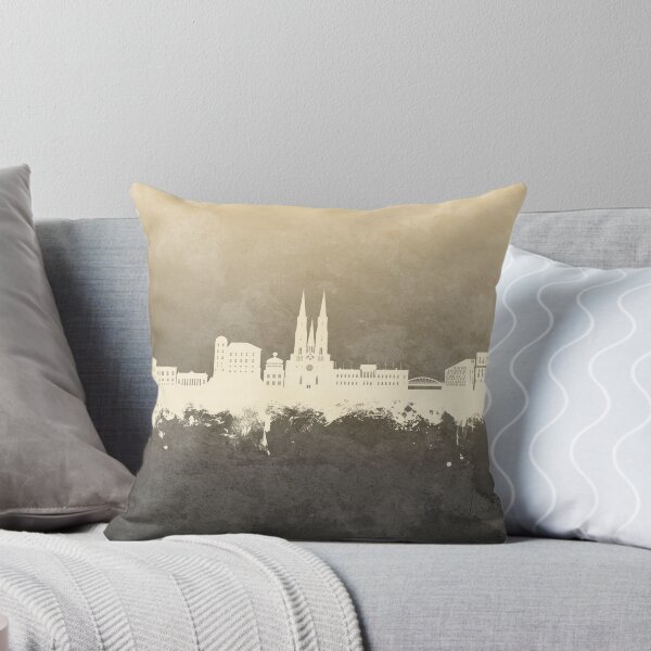 Item preview, Uppsala Sweden Skyline designed and sold by ArtPrints.