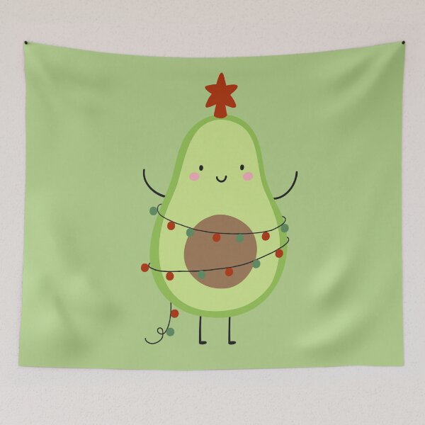 Item preview, AVOCADO CHRISTMAS TREE designed and sold by RetroPlaceee.