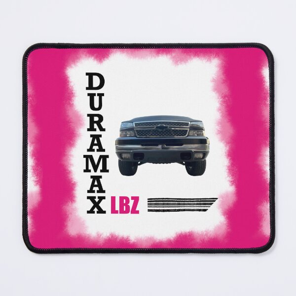 Item preview, Pink Duramax LBZ Chevy Truck black burnout edge designed and sold by WildCanyon.