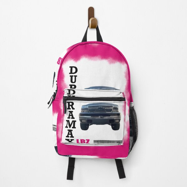 Item preview, Pink Duramax LBZ Chevy Truck black burnout edge designed and sold by WildCanyon.