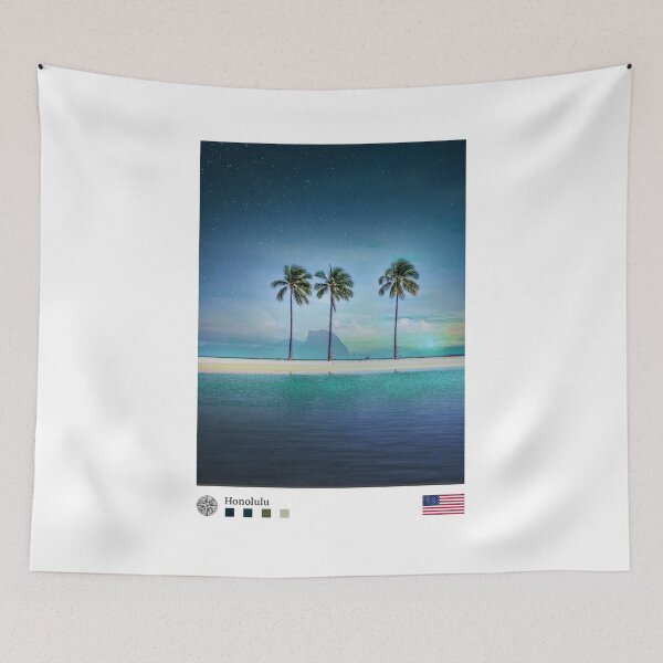 Item preview, Honolulu EE.UU. Ciudad designed and sold by Alexandra Rty.