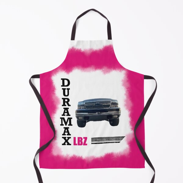 Item preview, Pink Duramax LBZ Chevy Truck black burnout edge designed and sold by WildCanyon.