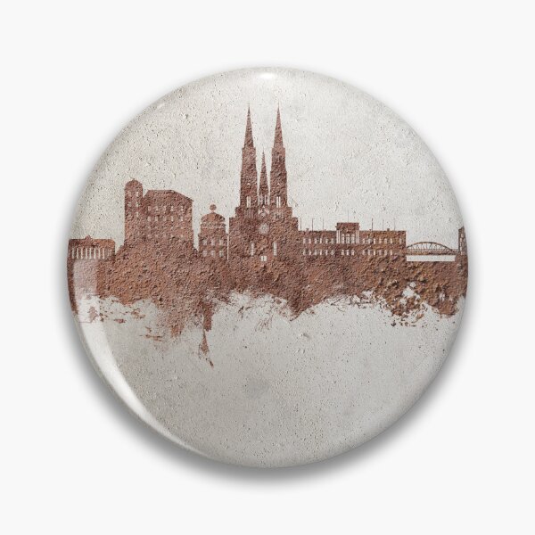 Item preview, Uppsala Sweden Skyline designed and sold by ArtPrints.