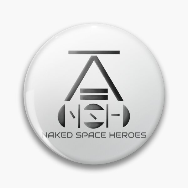 Item preview, Naked Space Heroes Name Logo  designed and sold by madebyblade.