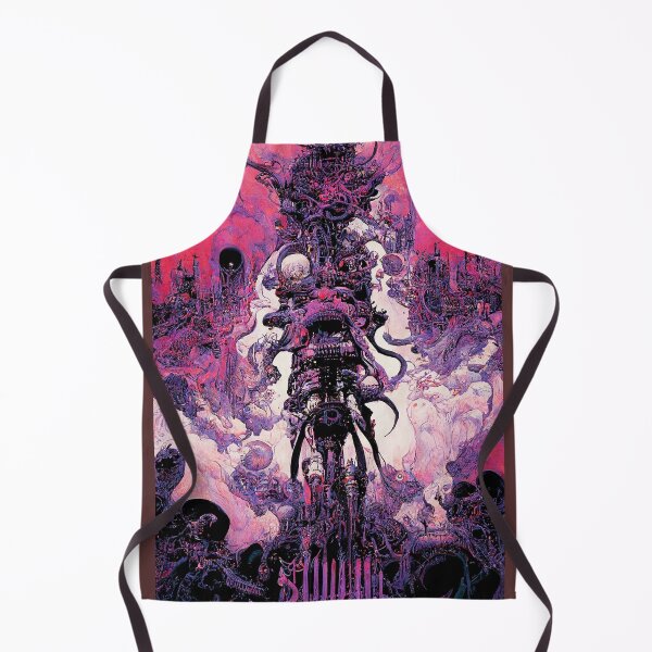 Item preview, Centipede Mushroom God Samurai Tecno Noir Cyber Punk Demon Hunter designed and sold by esotericorigins.